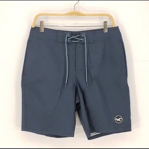 New Hollister Classic Fit Swim Trunks Navy